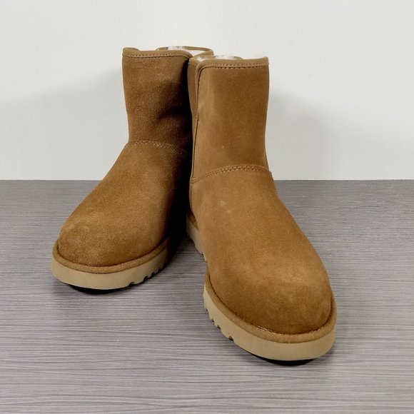 UGG Cory II Genuine Shearling Lined Boot, Chestnut Suede, Womens Size 6 US / 37 - Picture 4 of 11